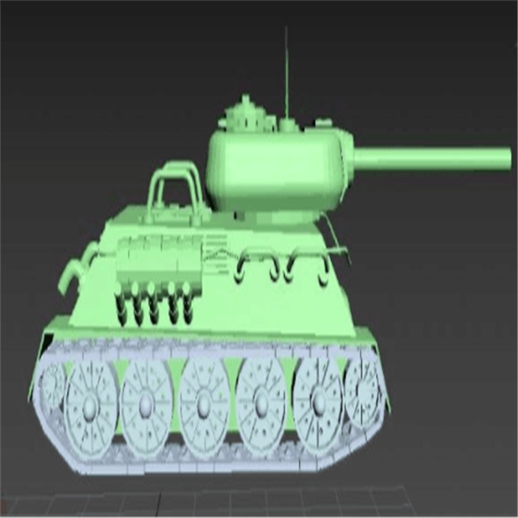 黑山充气军用坦克模型